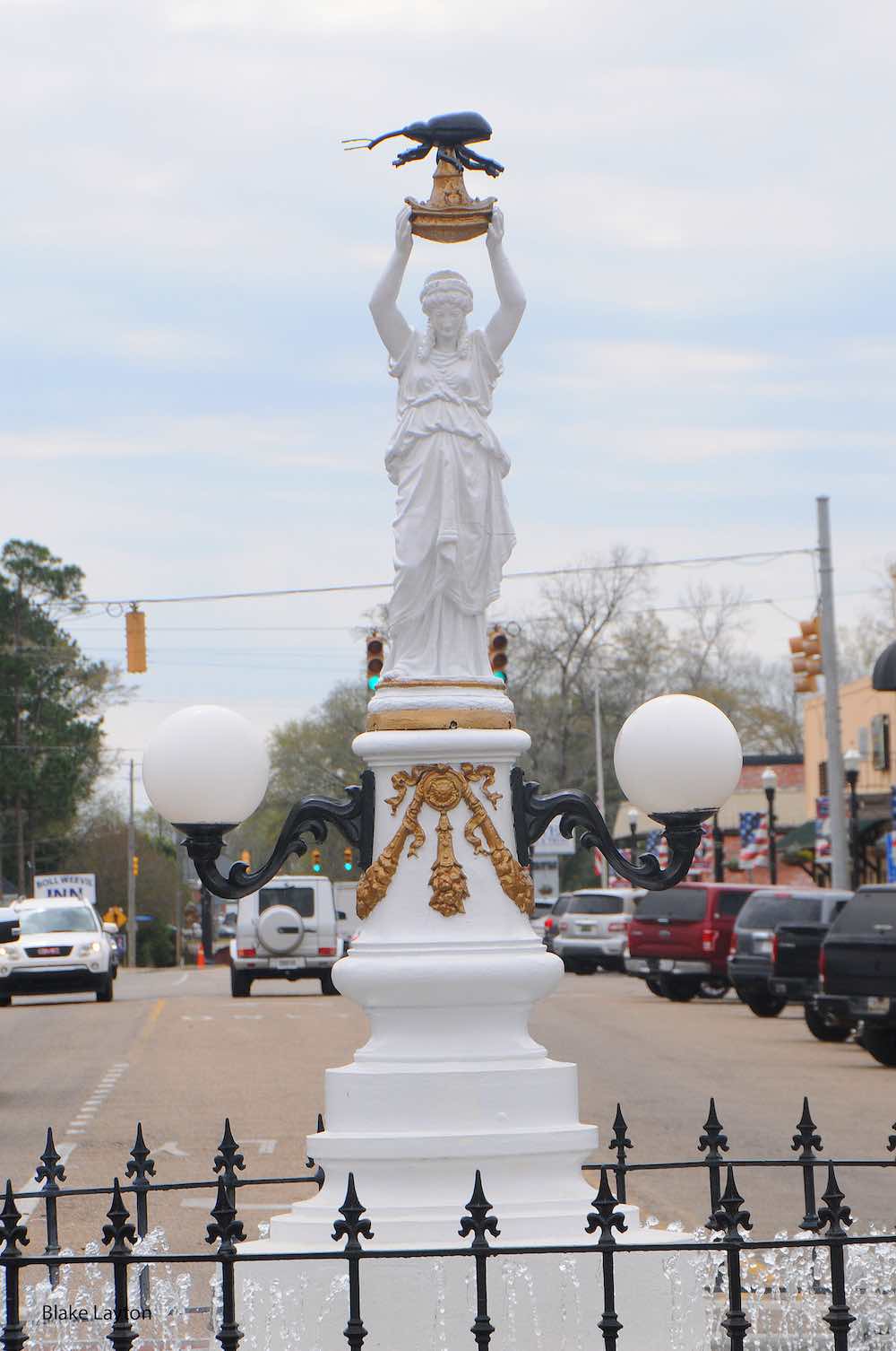 Boll Weevil Monument.