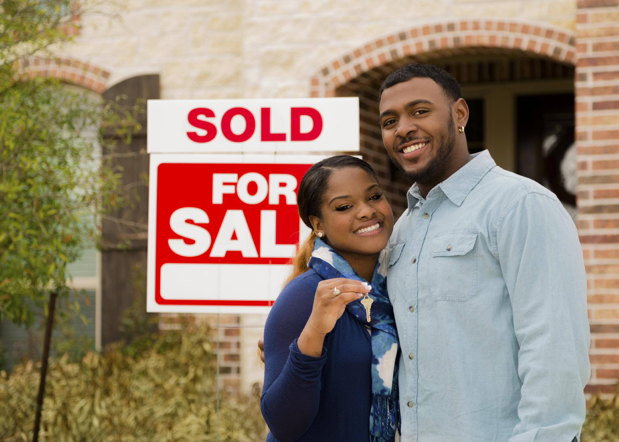 Newlywed couples who want to buy their first home should educate themselves on the process and have a written financial plan to follow. (Photo by iStock)