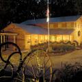 The Mississippi 4-H Learning Center and Pete Frierson 4-H Museum lights up the night during the holiday season. (Photo by Jim Lytle)