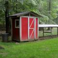 Backyard flocks should be provided adequate protection from cold or rainy weather and a fenced-in run outside of the coop.