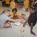 The YES! program engages fourth and fifth grade students at Henderson Ward Stewart Elementary in science, technology, engineering and math topics through hands-on activities, educational games and experiments. (Photo by Scott Corey)