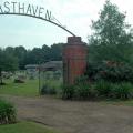 Lincoln County Master Gardeners have revamped the once-neglected Easthaven Cemetery in Brookhaven. In the last seven years, the group has planted and maintained two beds at the entrance and several live oaks, crepe myrtles and cedars throughout the cemetery. (Photo by MSU Ag Communications/Susan Collins-Smith)